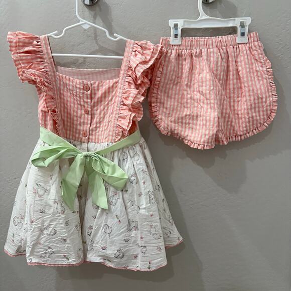 Girl August Honey Bunny Dress Set - Picture 7 of 10